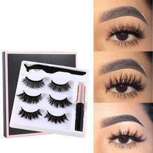 5 PC Bossy Magnetic Eyeliner and Mink Eyelash Suit